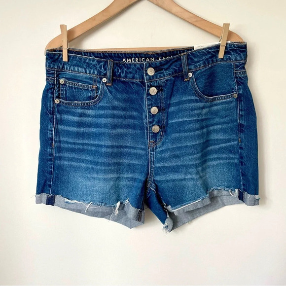 American Eagle Low-Rise Denim  Tomgirl Short - Picture 5 of 9